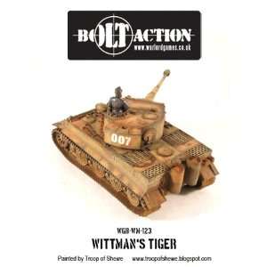  Bolt Action 28mm Wittmans Tiger Toys & Games