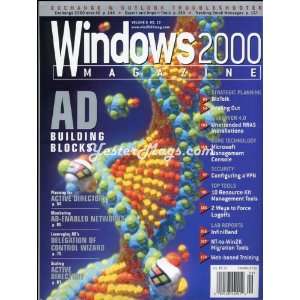  Vintage Magazine Sept 2000 Windows 2000 