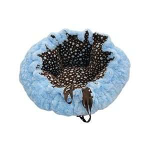  Posh Puppy Pawd Nestle Bed In Blue Dottie Rosette Kitchen 