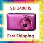 Canon Powershot SD1400 PINK 4183B001 Digital Camera NEW 0013803119275 