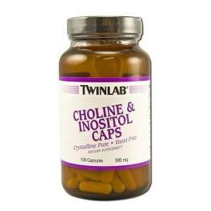 Twinlabs Choline Inositol 500mg ( 1x100 Grocery & Gourmet Food