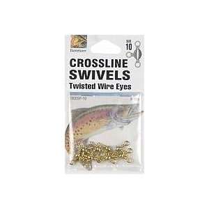 SWIVELS CROSSLINE SP BRS SZ 10