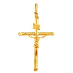   Crosses and Crucifixes   Gold Crucifix Pendant (10K Gold) Jewelry