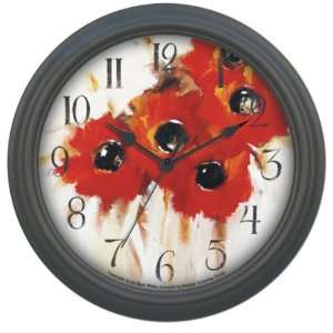  Hand painted artistic designer gallery 16inches clock 