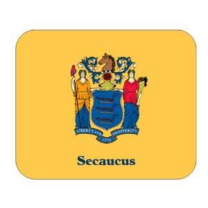  US State Flag   Secaucus, New Jersey (NJ) Mouse Pad 