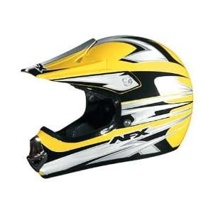  AFX FX 86R Off Road Multi Full Face Helmet Medium  Yellow 