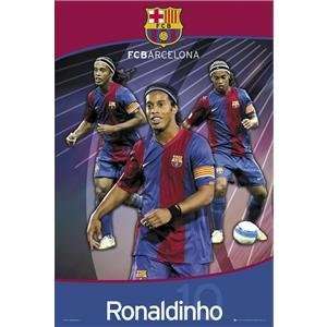  Barcelona Ronaldinho Poster