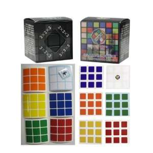   ShengEn FII 3x3 Speed Cube and CubeSmith Sticker Bundle Toys & Games