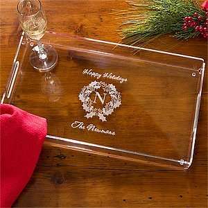  Personalized Holiday Party Serving Tray