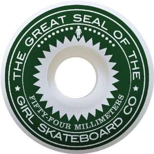  Girl Great Seal 54mm Skate Wheels
