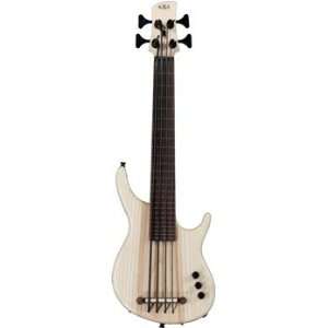  Kala Solid Body U Bass (4 String, Frettless, Satin Ash 