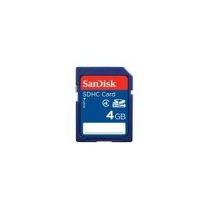  Sandisk 4GB SDHC Class 4 Electronics