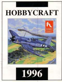 Hobbycraft 1996 Plastic Kit Scale Model Car Catalogue  