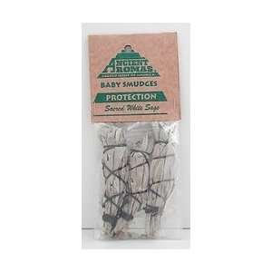 Protection, White Sage Baby Smudge Bundles   1 pack,(American Indian 