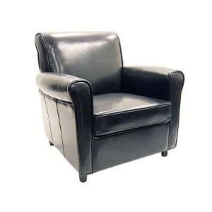 75 Black Full Leather Club Chair Interiors Furniture Full Leather Club 