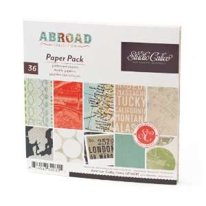  Abroad 6 x 6 Paper Pad Arts, Crafts & Sewing