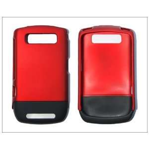  Cute Design Rubber Hard Case Cover for BlackBerry 8900 Red 