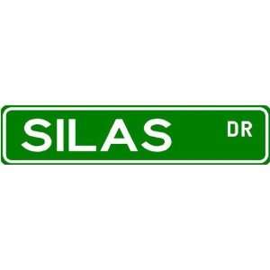 SILAS Street Name Sign ~ Family Lastname Sign ~ Gameroom, Basement 