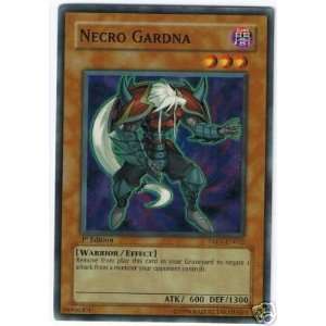  Yugioh Necro Gardna Taev en012 Super Rare Holo Card [Toy 