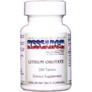  Lithium Orotate 200 Tablets