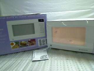 GE 1.4 cu. ft. Countertop Microwave in White  