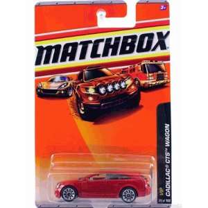  2010 Matchbox car VIP 1/6, CADILLAC CTS WAGON #31   Red Toys & Games