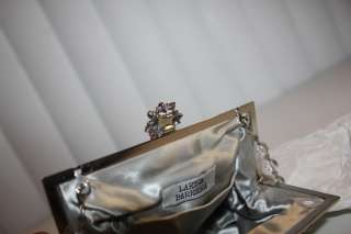 LARISA BARRERA $825 Jeweled CLUTCH Shoulder BAG  
