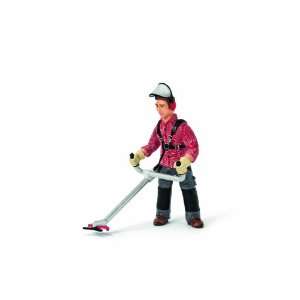  Schleich Worker with String Trimmer Toys & Games