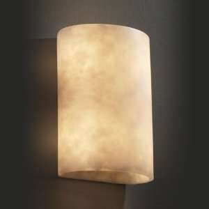  Clouds Small Half Cylinder Wall Sconce
