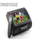 Headrest Mount 8 Inch LCD Car DVD Player + FM Transmitter  