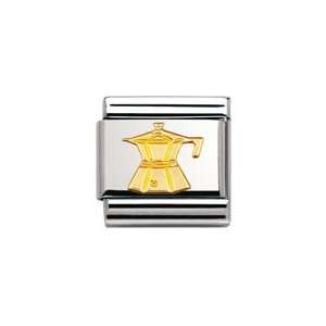 Compsable Classic DAILY LIFE in stainless steel and 18k gold (Expresso 