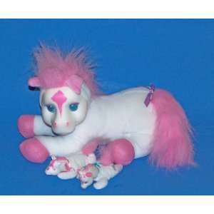  Original Pony Surprise White w/ Pink Mane & Tail Toys 