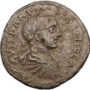   III Asclepius Medicine God Hadrianopolis Authentic Ancient Roman Coin