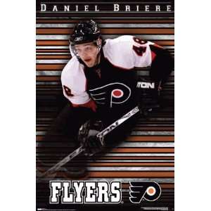  Danny Briere Poster of the NHLs Philadelphia Flyers Hockey 