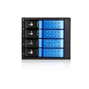  2BAY 5.25IN Sas 2X5.25 To 3X3.5 Cage Blue Electronics