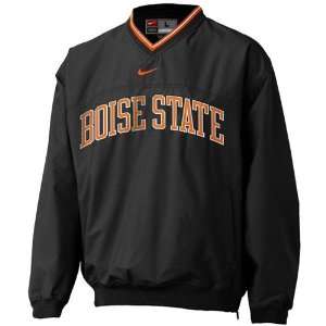  Nike Boise State Broncos Black Classic Windshirt Sports 