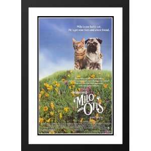  Milo and Otis 20x26 Framed and Double Matted Movie Poster 