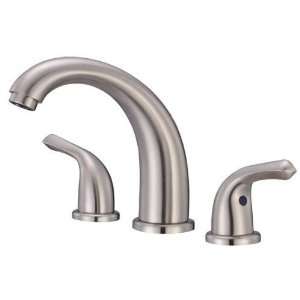 Danze D304012BN Melrose Two Handle Widespread Lavatory Faucet, Brushed 