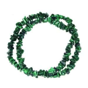  Darice(R) Stone Chip Beads   16 Inch /Malachite
