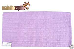 Mayatex Wool Saddle Blanket Horse Show Pad Lavender Ice  
