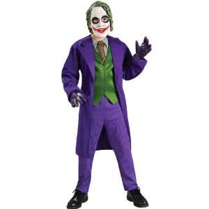  Batman Dark Knight   Deluxe Joker Costume   Size Child 