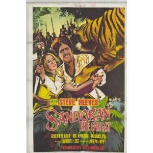  Sandokan The Great Movie Poster (27 x 40 Inches   69cm x 