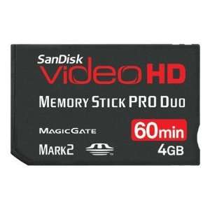  SanDisk Video HD   Flash memory card   4 GB   MS PRO DUO 