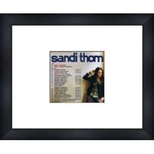  SANDI THOM UK Tour 2006   Custom Framed Original Concert 