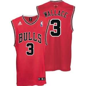  Ben Wallace Youth Jersey adidas Red Replica #3 Chicago 