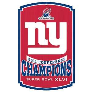  San Francisco 49ers 2011 NFC Conference Championship 11x17 
