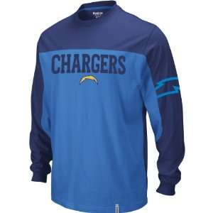  Reebok San Diego Chargers Long Sleeve Arena T Shirt   Nfl 