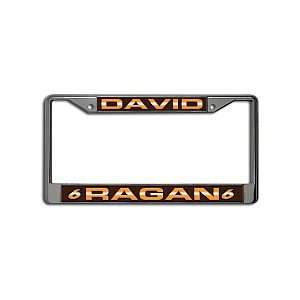  David Ragan Laser Chrome License Plate Frame Sports 