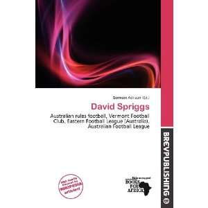  David Spriggs (9786200940377) Germain Adriaan Books