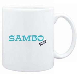  Mug White  Sambo GIRLS  Sports